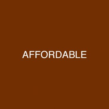 Affordable